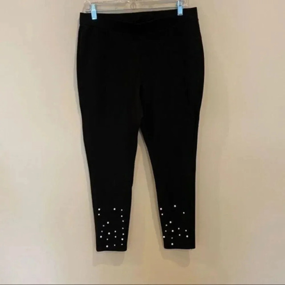 Romeo+Juliet Couture leggings with pearls - Picture 1 of 12